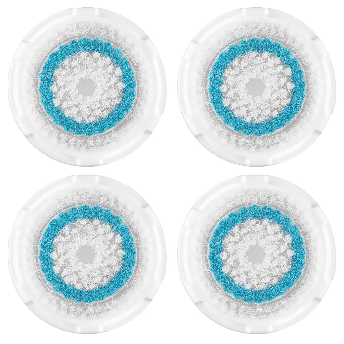 Evetree Deep Pore Face Cleansing Brush Head Replacements Compatible with Clarisonic Mia 1, Mia 2, Alpha Fit