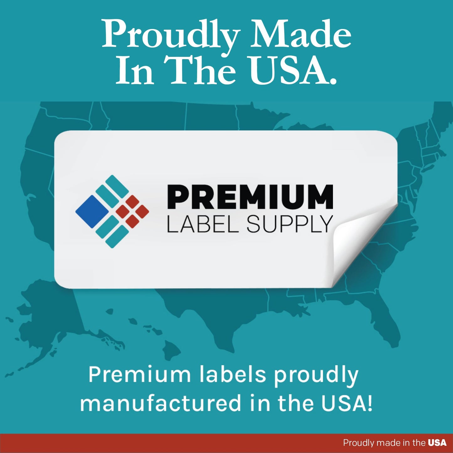 Premium Label Supply White Sticker Labels – 3" x 5" – Laser/Inkjet Compatible – (4 per Sheet), 100 Sheets – 400 Total Adhesive Labels