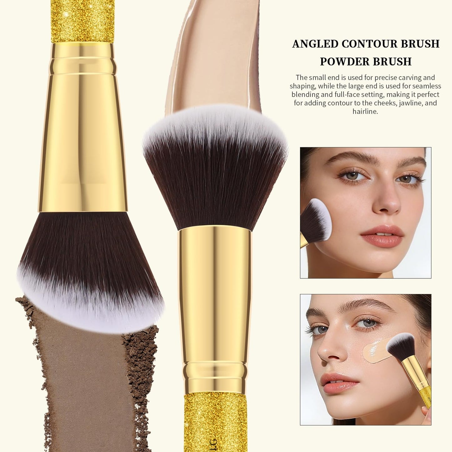 DUcare Double Ended Makeup Brushes