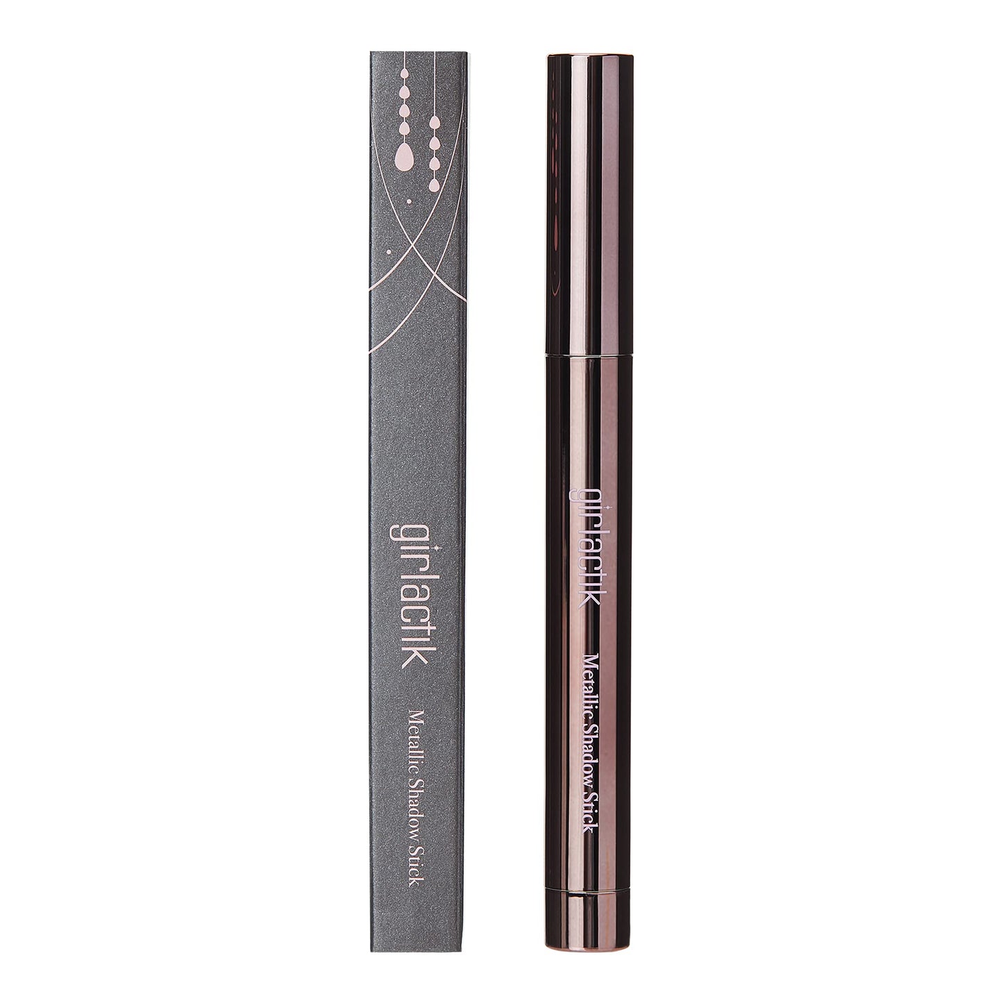 Girlactik Shadow Stick – Long-Wearing Cream Eyeshadow Stick, Blendable & Smudge-Resistant Eye Makeup – Vegan, Cruelty-Free, Easy One-Swipe Application (Sateen)