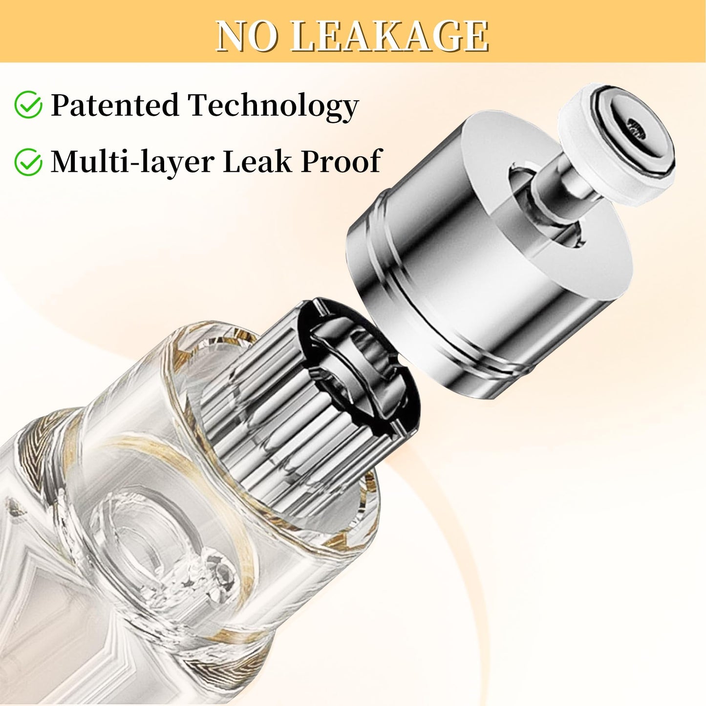 ACMYCH 2PCS Perfume Travel Refillable Bottle, Bottom-Filling Fragrances Perfume Atomizer, Empty Mini Cologne Dispenser, Portable Sprayer Pocket Size for On the Go 5ml (Black & Gray)
