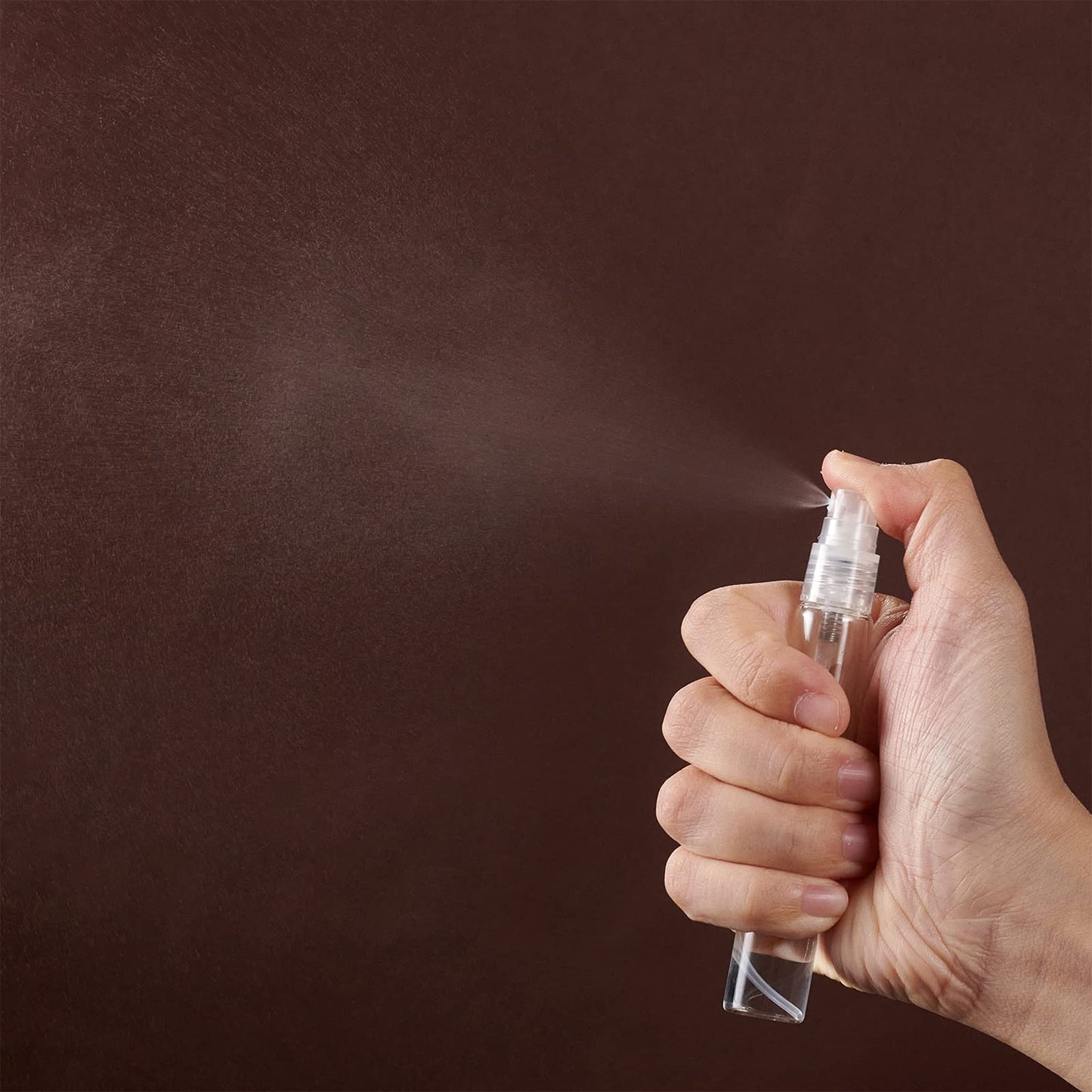 BENECREAT 20 Pack 15ml(0.51oz) Clear Glass Perfume Bottle Refillable Portable Fine Mist Spray Bottles with Funnel and Dropper for Essential Oils, Perfume and Cosmetics Liquid