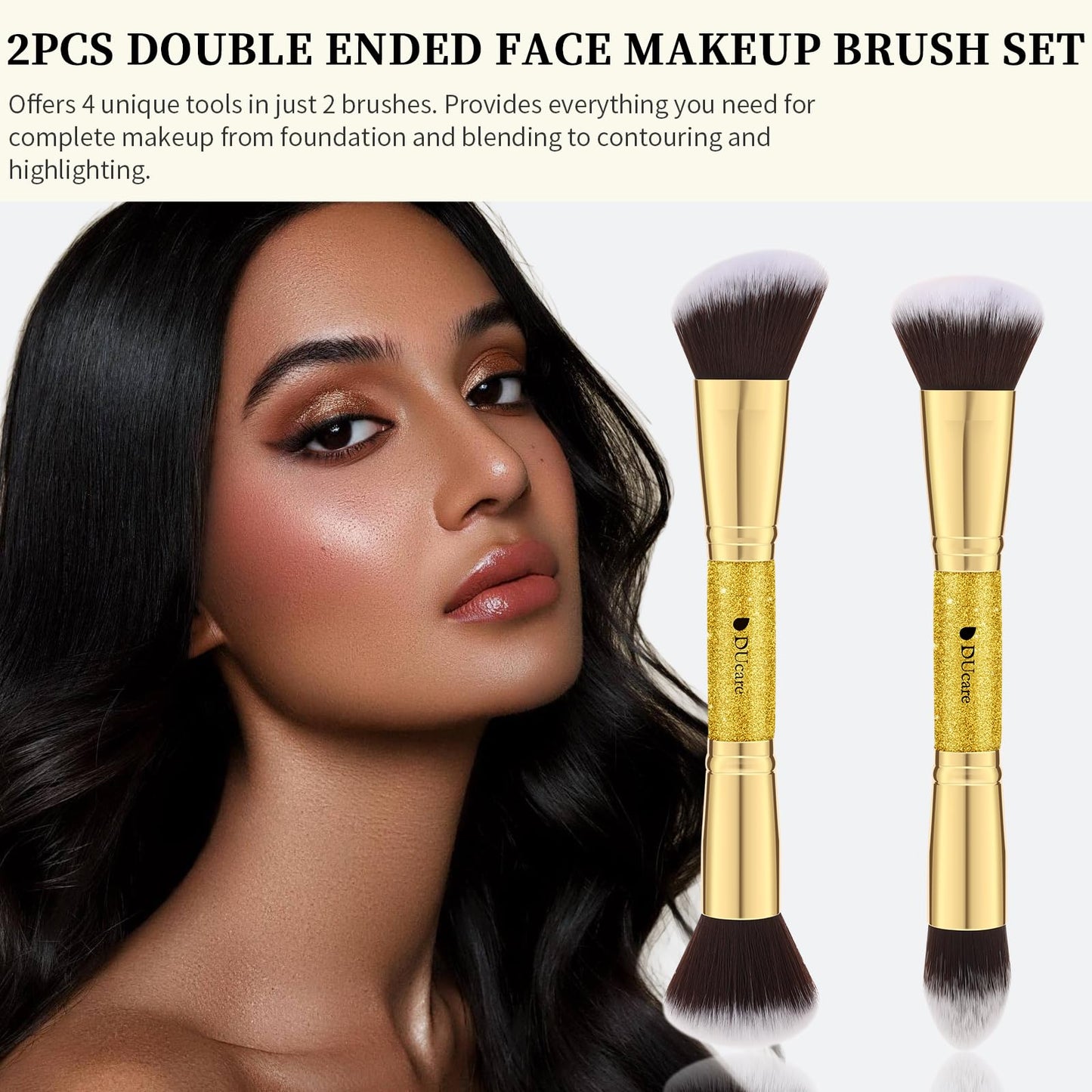 DUcare Double Ended Makeup Brushes