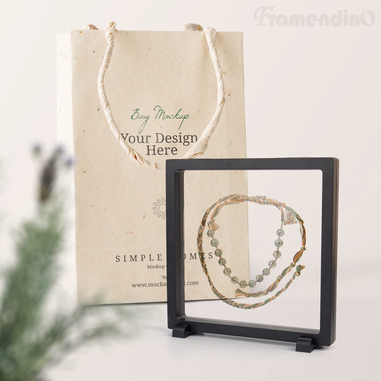 Framendino, 4 Pack Black 3D Floating Frame Display Case 7 x 7 x 0.8 Holder Stands Jewelry Storage Box for AA Medallion Shells Gems