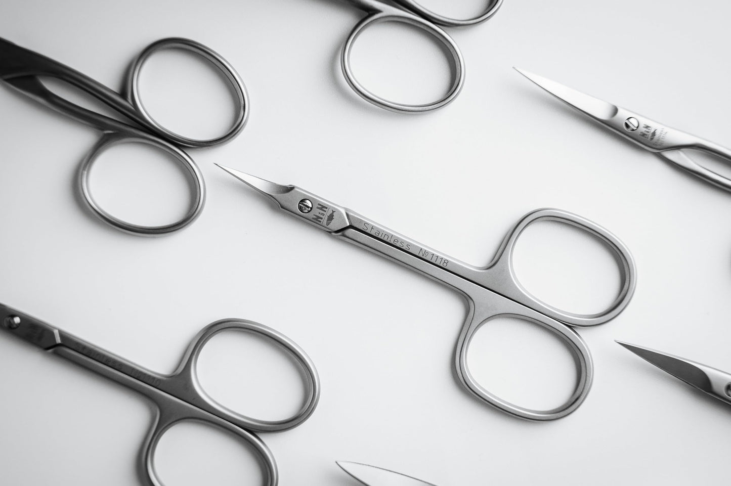Premium European Nail and Cuticle Scissors by NN Knives - Trusted Family Business Since 1971 (Cuticle, Tower, Stainless Steel)