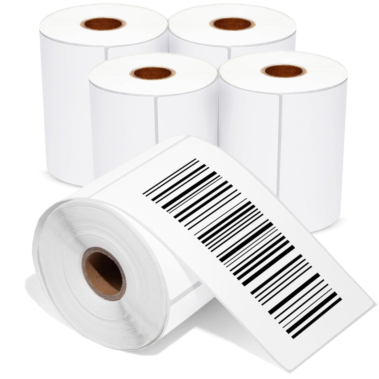 Aegis Adhesives- 4x6 Shipping Labels, Direct Thermal Labels, Return Address Labels for Mailing, Packages, Personalized Stickers- Compatible with Zebra, Rollo, Munbyn Printers (1800 Count, 4 Rolls)