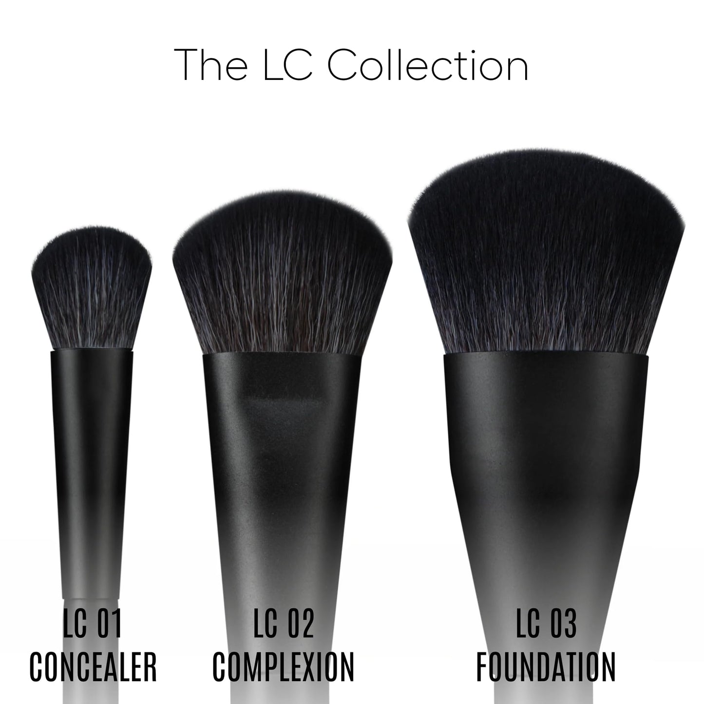 rephr LC 01 Concealer Brush, Synthetic Bristles, designed for Liquids and Cream Based Products