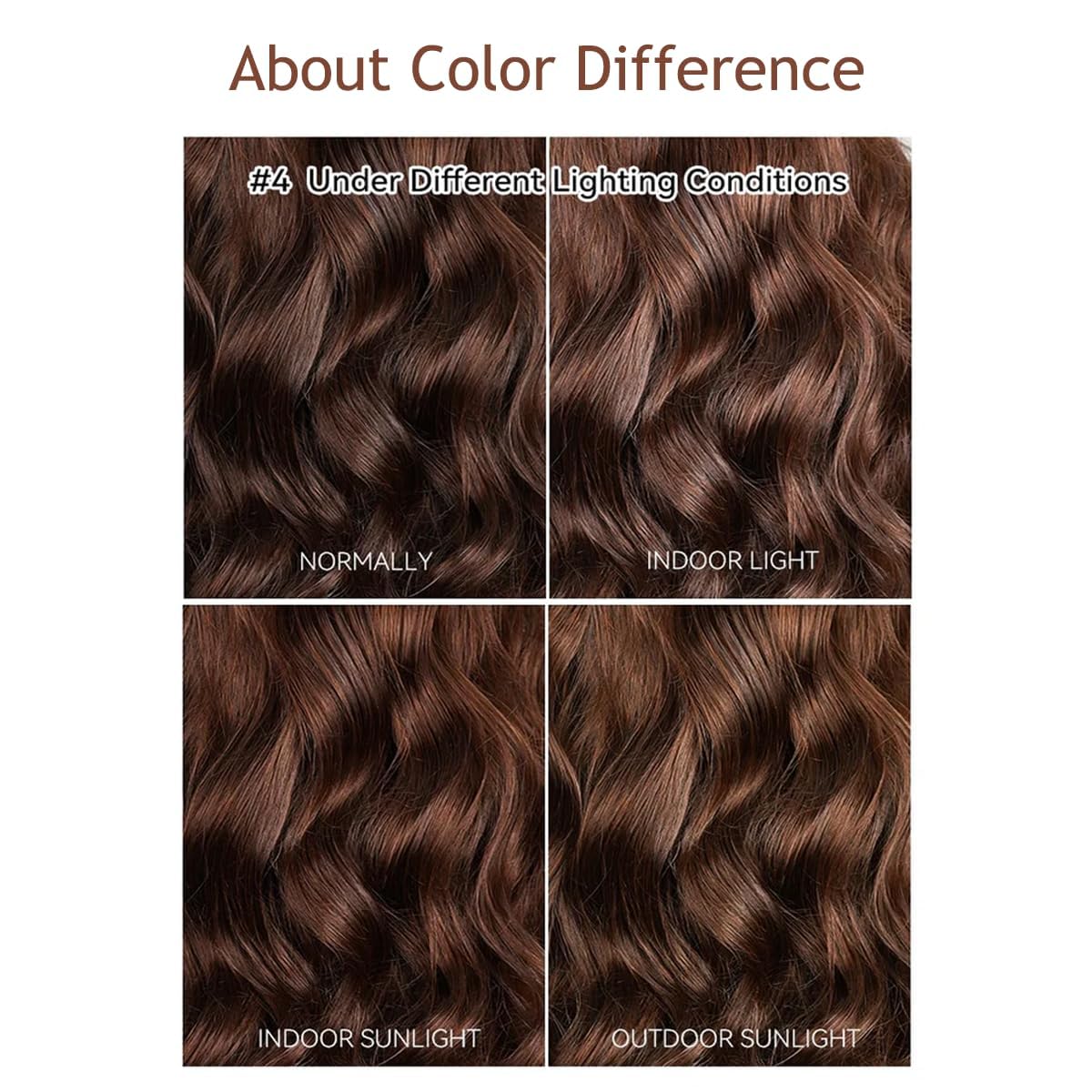 FKFO 200% Density Chocolate Brown Human Hair Wigs 13x4 Body Wave Lace Front Wig Pre Plucked Chestnut Brown Colored Human Hair Wigs For Women HD Transparent Lace Front Wig 24 Inch
