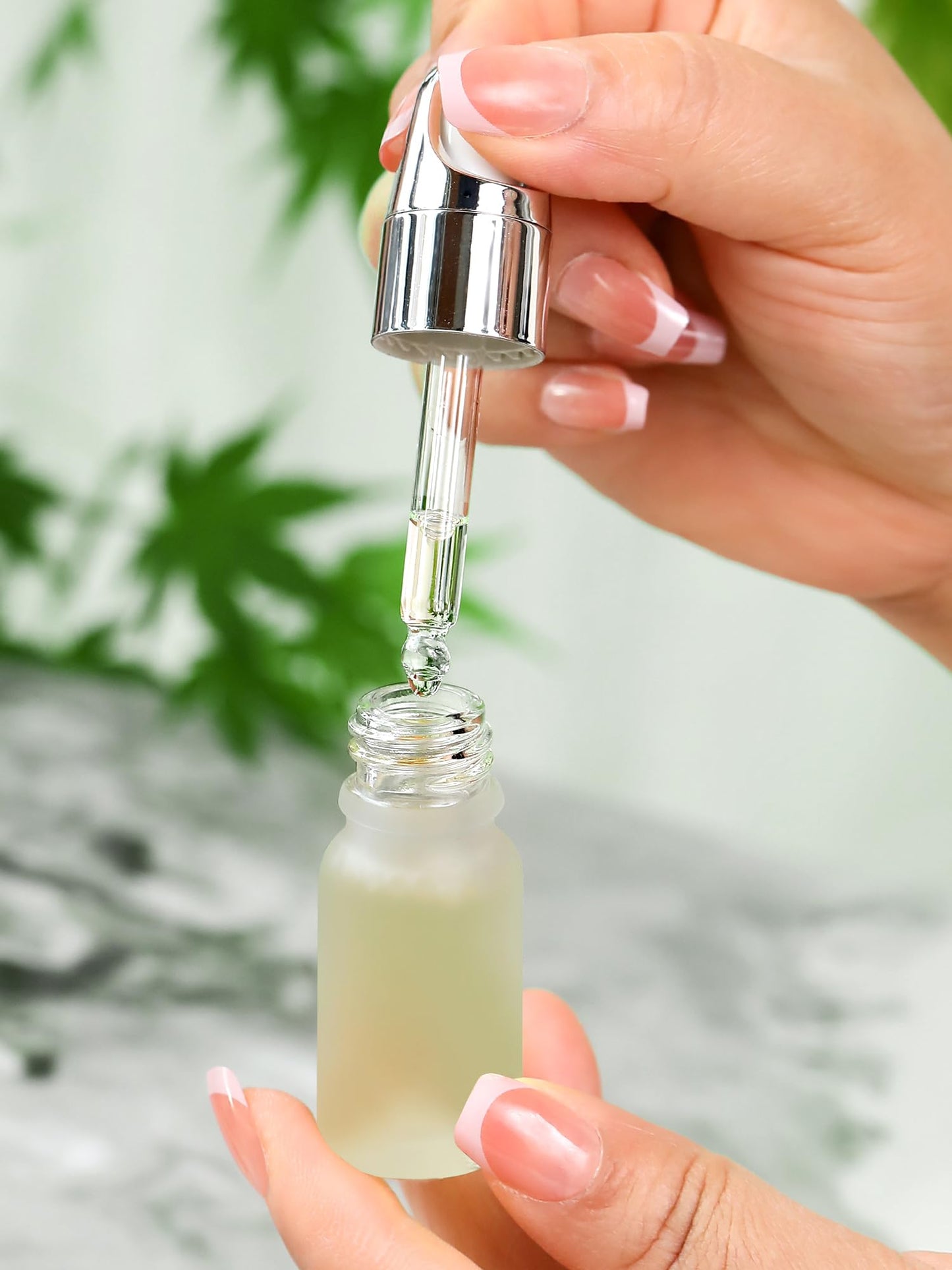 Handmade Max Glass Travel Bottles for Toiletries, TSA Approved, Leak Proof Refillable Travel Size Containers with Pump Spray Dropper Jars for Skincare Lotion Cream or Shampoo