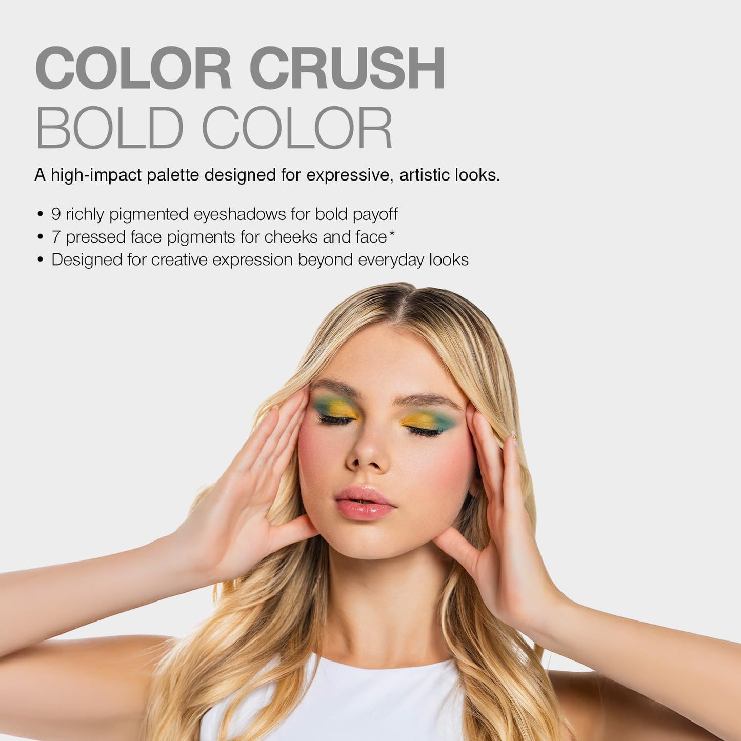 Palladio Ultimate Pro Eyeshadow Makeup Palette, 16 High-Pigmented Powder Colors, Matte, Shimmer, Satin Finishes, Natural Nudes