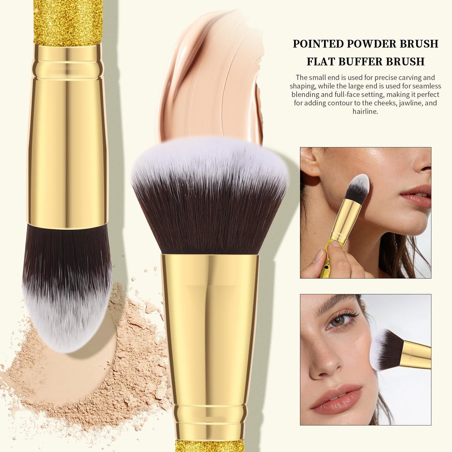 DUcare Double Ended Makeup Brushes