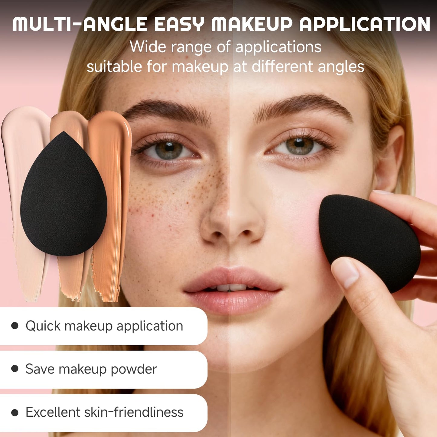 CLRDZN Makeup Brush Set, 62Pcs Makeup Brushes Set Professional, Multi-functional Makeup Brush Sets & Kits with Case Facial Makeup Accessories, Foundation Makeup Brush Kit Eye Make up Brushes & Tools