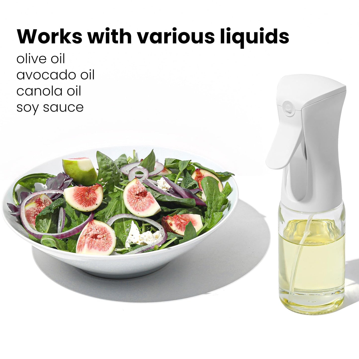 Mistifi Glass Oil Sprayer/Mister, 5.1 fl oz (150ml) Spray Bottle