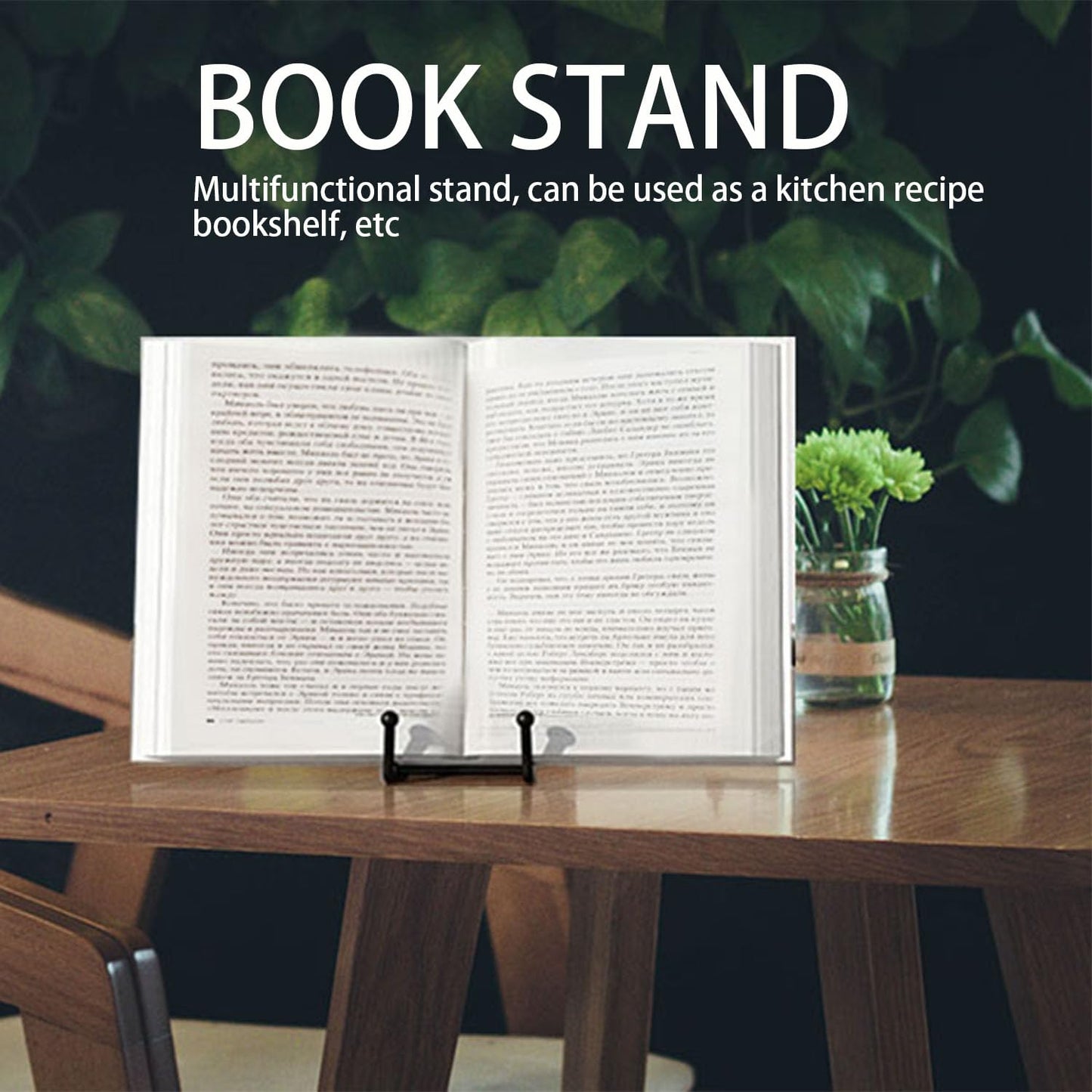 Hoewina 10 Pack 6 Inch Plate Stands for Display, Plate Holder Display Stands, Metal Frame holder stand for Book, Picture, Decorative Plate, Photo and Platter, Tabletop Art