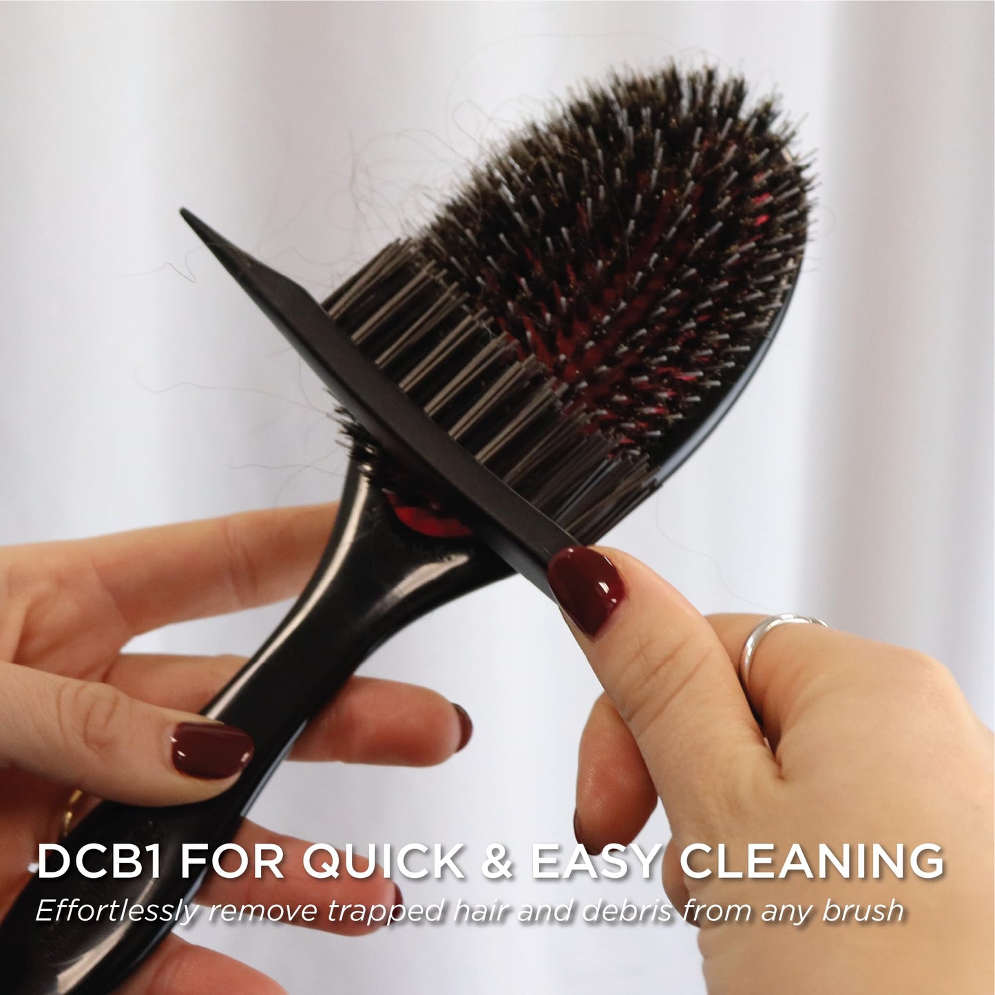 Denman Hairbrush Cleaning Brush for Effective Hairbrush Cleaning, DBC1