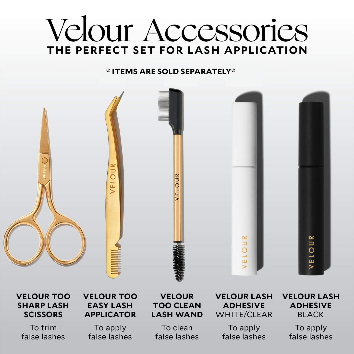 Velour Too Clean Lash Wand, 2 in 1 Eyelash Cleansing Brush for False Lashes and Eyelash Extensions, Brow and Lash Brush
