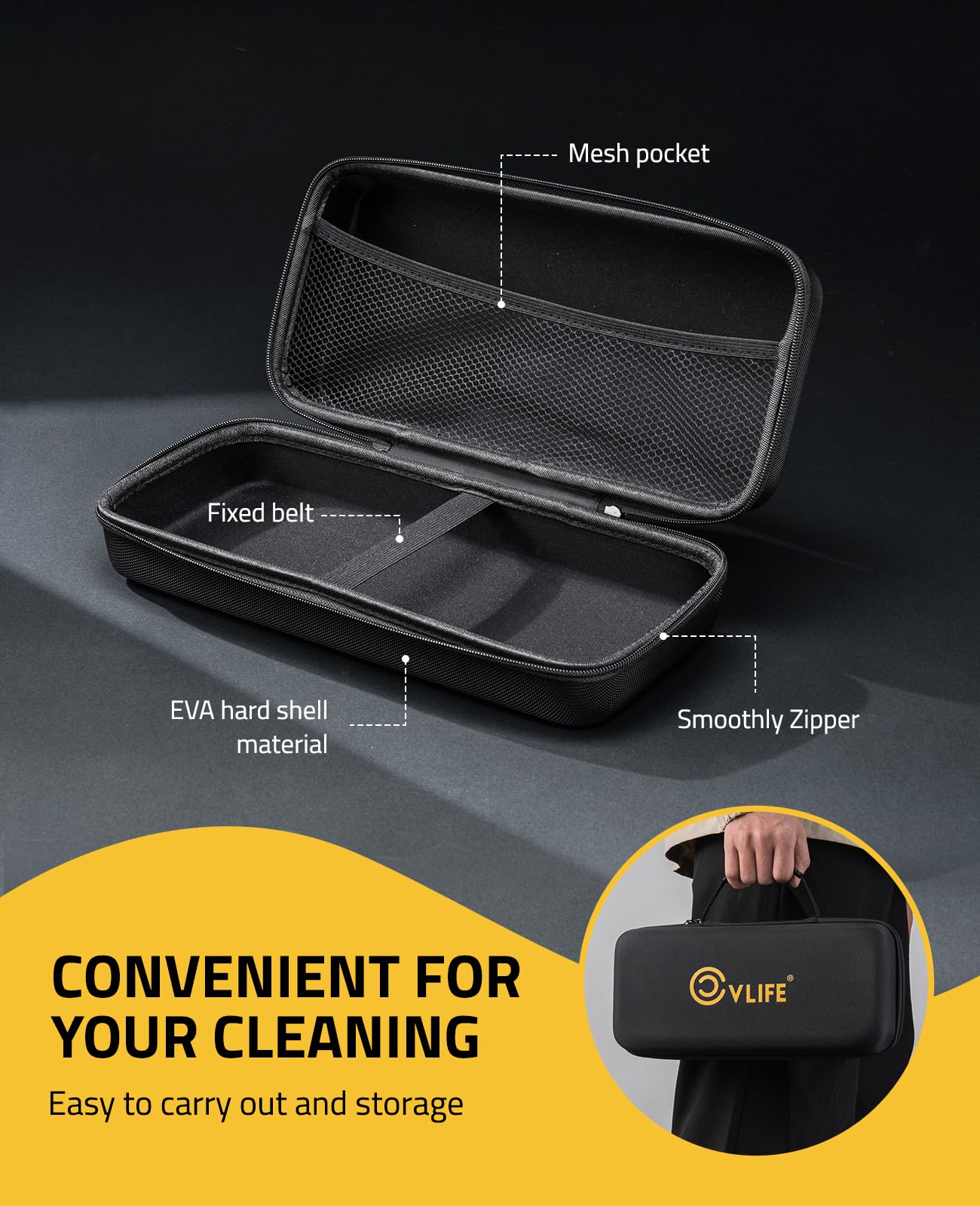 CVLIFE Gun Cleaning Kit for 9mm .223/5.56mm .38 .357 12GA, Gun Cleaning Mat with Brushes, Picks, Swabs, Patches, Oil Bottle, Gun Cleaning Supplies for Multiple Calibers