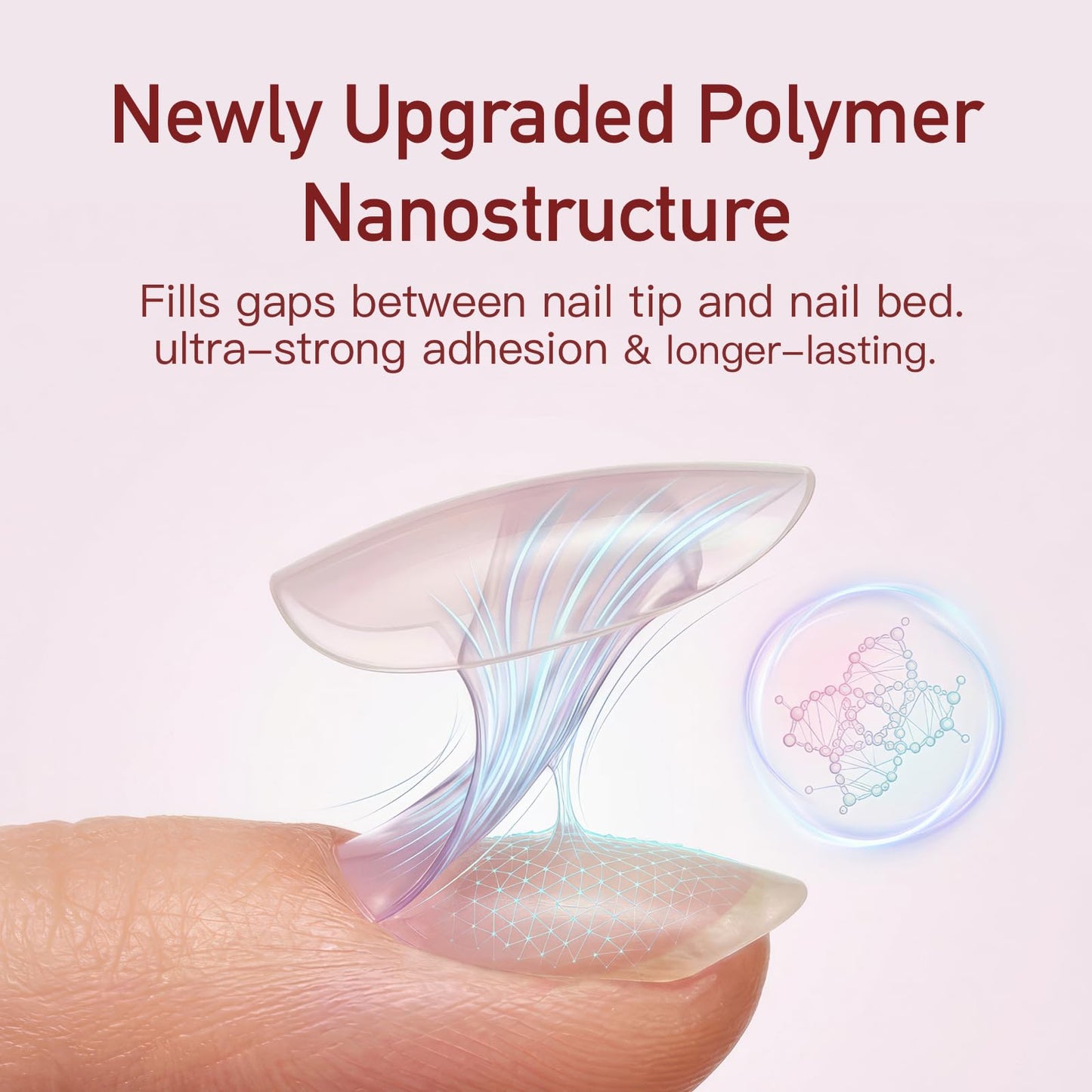 Curvlife TabQueen Strong Hold Nail Adhesive Tabs for Valentine Press On Nails – 20 Sheets 360pcs 18 Sizes, 0.3mm Ultra Thin Waterproof Breathable Nail Glue Stickers, Daily Wear and Gentle Removal