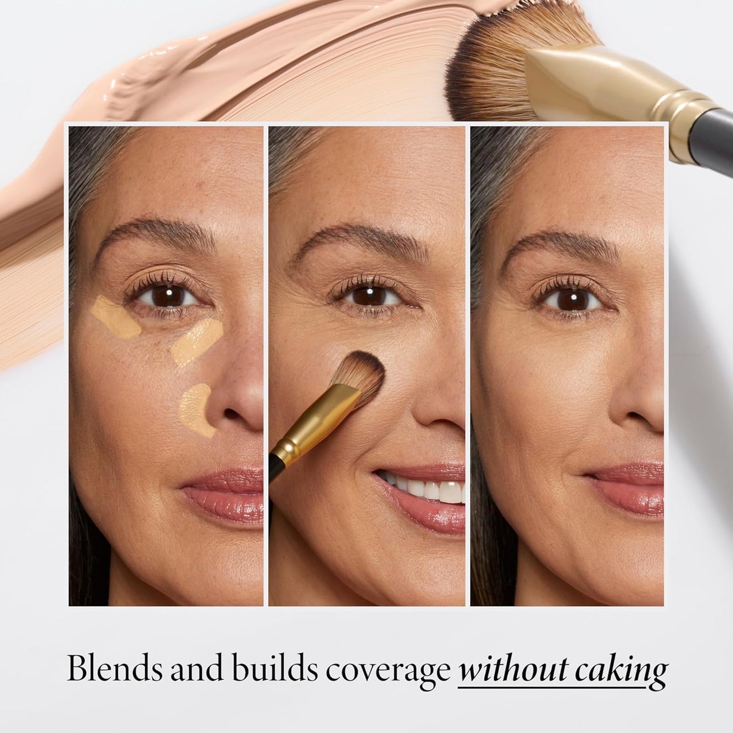 LAURA GELLER NEW YORK Cosmetic Professional Makeup Brushes - Cruelty-Free - 17 Angled Precision Concealer Brush