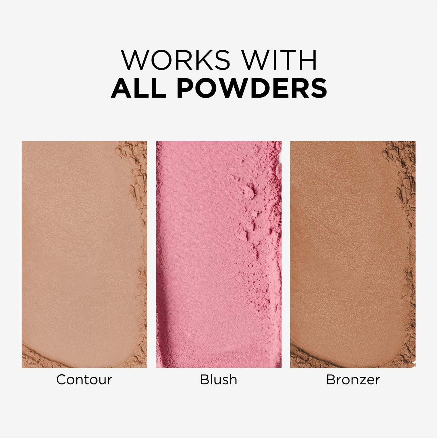 HALEYS Beauty Angled Contour Makeup Brush for Setting Powder, Cream, Foundation, Blush, Highlighter, Concealer, and Bronzer, Makeup Bag Essentials, Soft & Flexible Bristles, Vegan & Cruelty Free