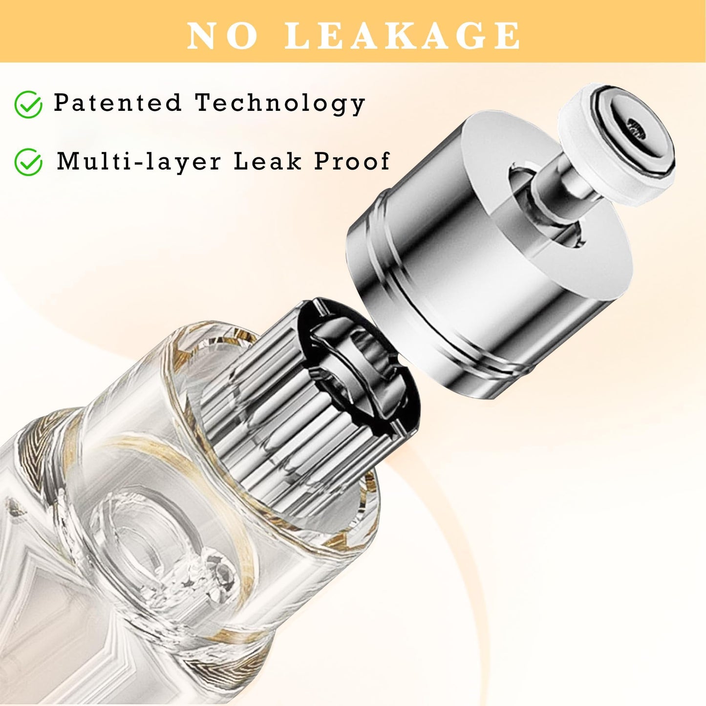 LTBL 2PCS Perfume Travel Refillable Bottle, Bottom-Filling Fragrances Perfume Atomizer, Empty Mini Cologne Dispenser, Portable Sprayer Pocket Size for On the Go 5ml (Black & Gray)