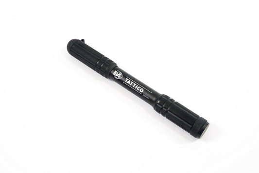 SILCA Tattico Mini Bike Pump – Frame Mount Bicycle Pump with Expandable Hose and Lever Lock – Lightweight and Mountable to Gravel, Mountain, and Road Bicycles – Up to 100 PSI