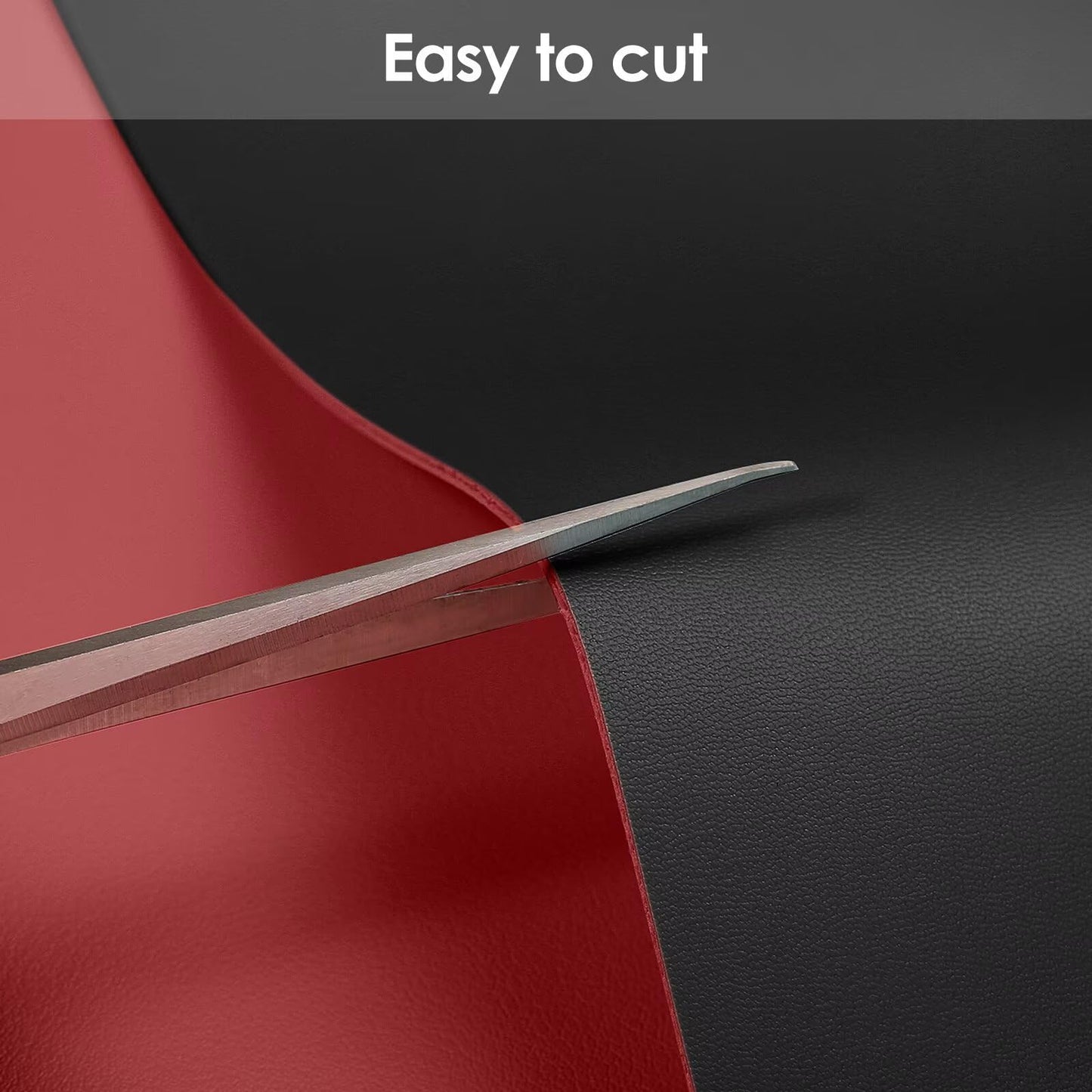 Zinkooat Vanity Protector Mat - Can Be Used On Both Sides Waterproof and Easy to Clean Good Flatness Used for Dresser Table(Black+Wine Red 10x48)