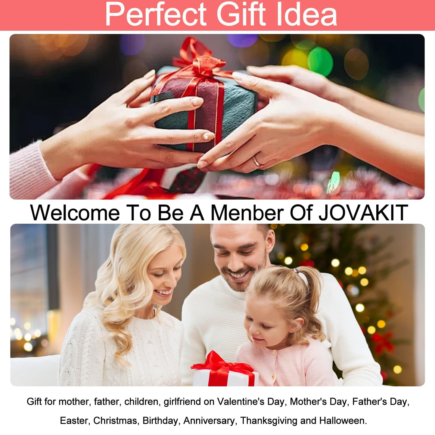 JOVAKIT Small Portable Silicone Makeup Bag for Women, Travel Waterproof Toiletry Cosmetic Bag Gifts for Women, Zipper Closure Makeup Case with Handle (Black)