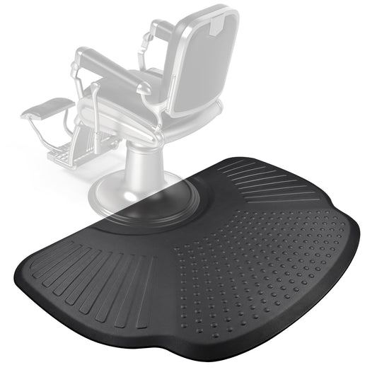Lanstics 3.3ft. x 5ft. Salon Floor Mat, Anti Fatigue Barber Shop Chair Mat for Hair Stylist Barber Station Mat Beauty Floor Mats for Barber Chair Office Comfort Floor Mat for Salon & Barber