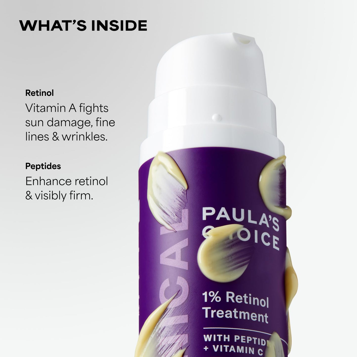 Paula's Choice CLINICAL 1% Retinol Face Treatment with Peptides, Vitamin C & Licorice Extract, Anti-Aging Skin Care Serum, Fine Lines & Wrinkles, Fragrance Free, 1 Fl Oz