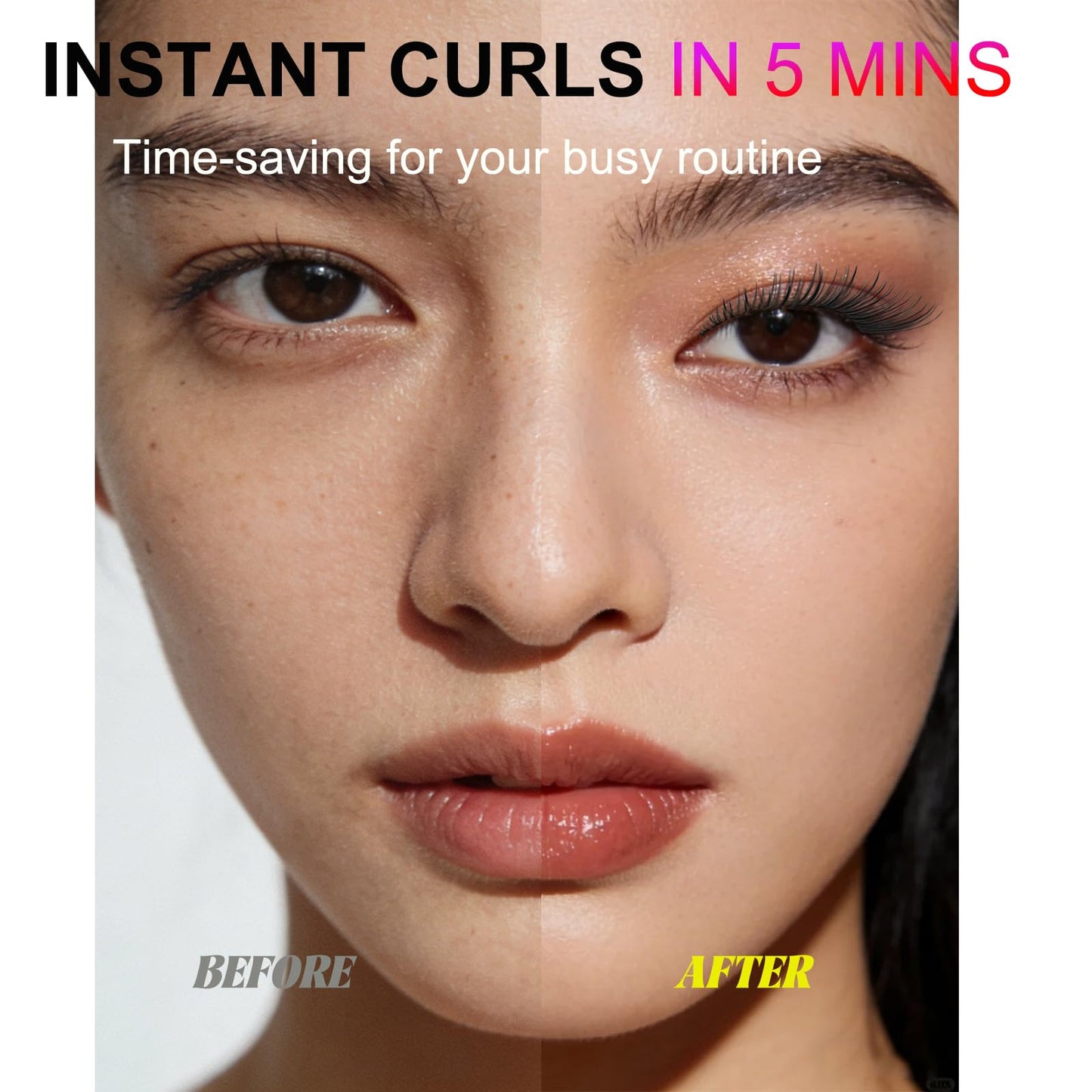 Heated Eyelash Curler-4 Temp Modes 65°-95°C LED Display, Electric Eye Lash Curler for 24H Long Lasting, Type-C Rechargeable Heated Lash Curler for Natural Thick Lashes, Makeup Gift,Matte Black-1