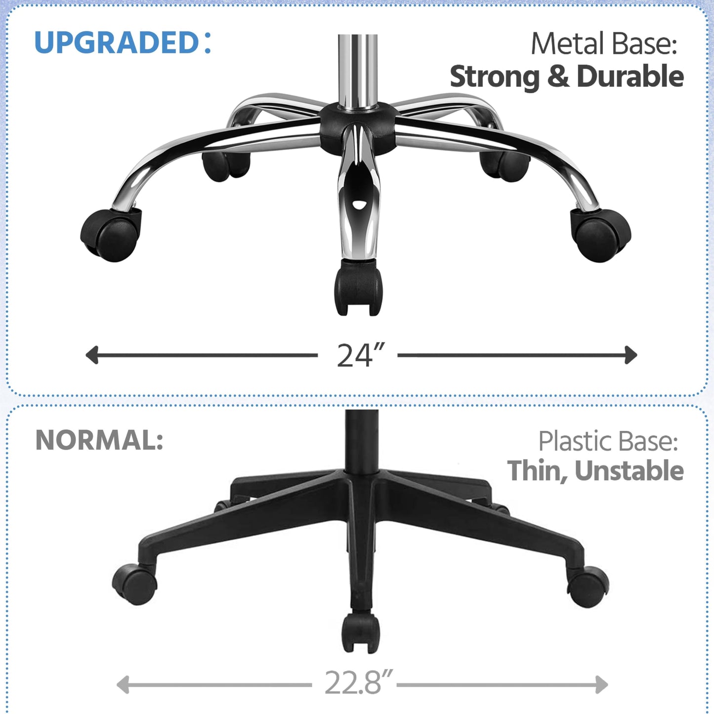 Yaheetech Office Desk Chair Mid-Back Leather Computer Chair Height Adjustable Ergonomic Executive Chair w/Lumbar Support Comfy Thick Padded Armrests and Seat, White