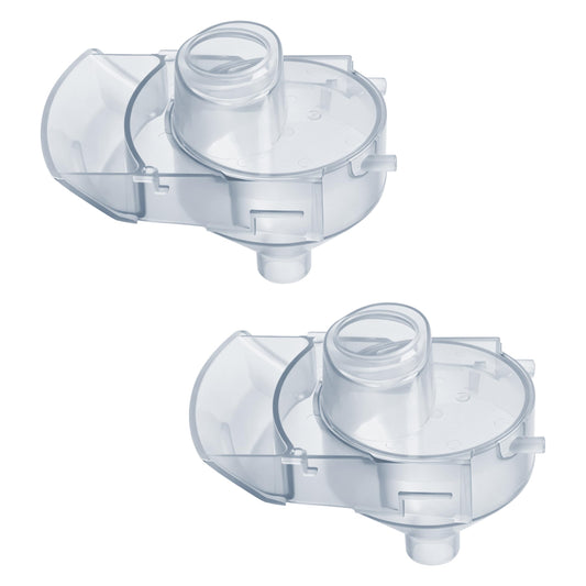 Funnel & Cover Replacement, for Baby Brezza Formula Pro Advanced & Pro Advanced WiFi, 2 Pack