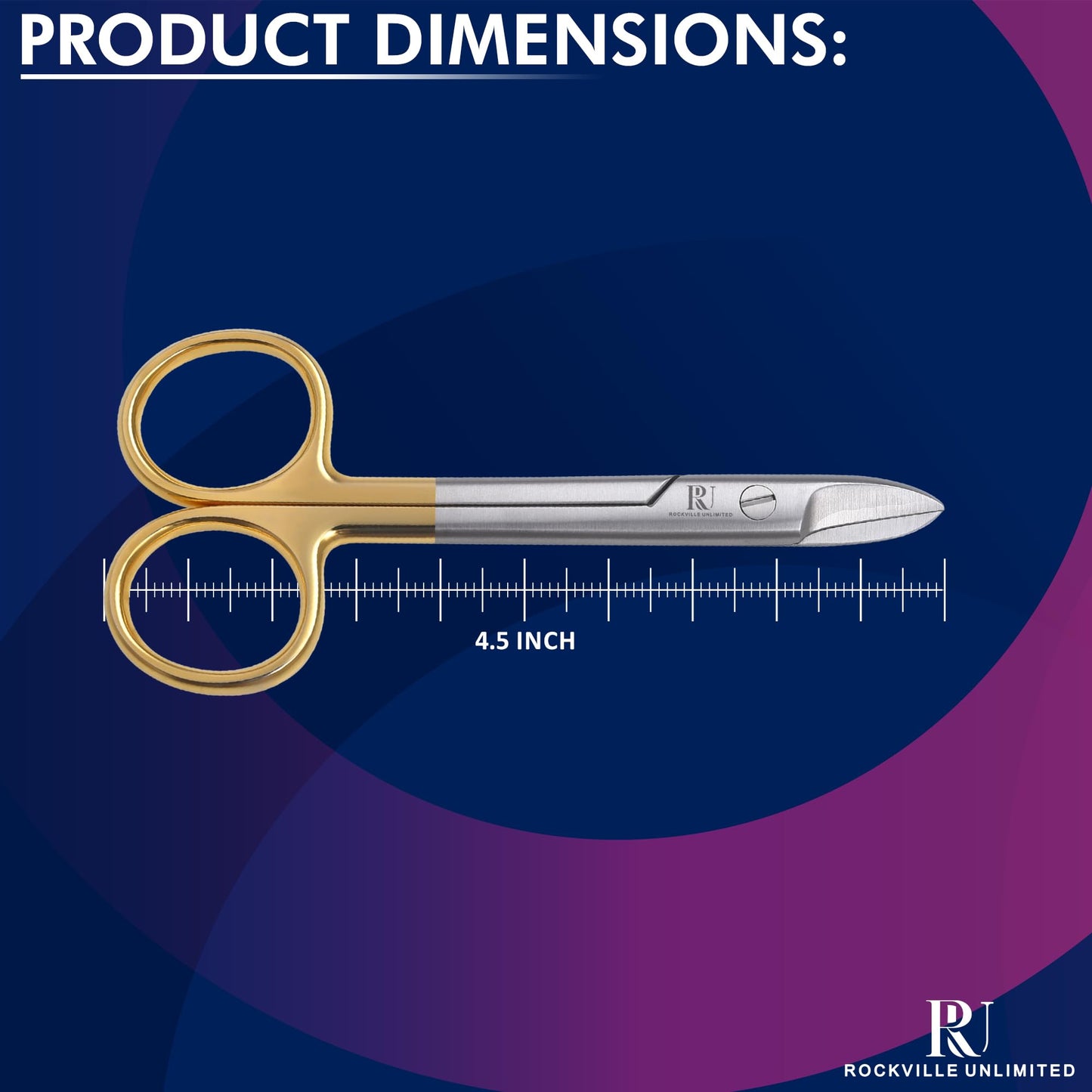 Toenail Scissors Premium Stainless Steel for Nail Scissors Precise Cutting of thick nails Beauty Scissor Made in Germany for Men & Women Pedicure Grooming Scissor.