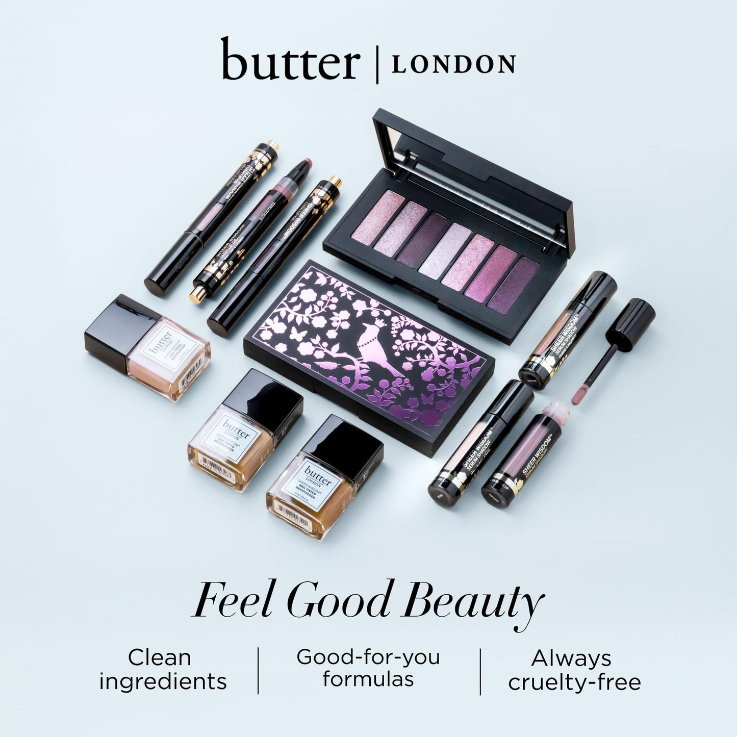 butter LONDON Sheer Wisdom Serum Shadow, 0.13 Ounce, Sepia Tan