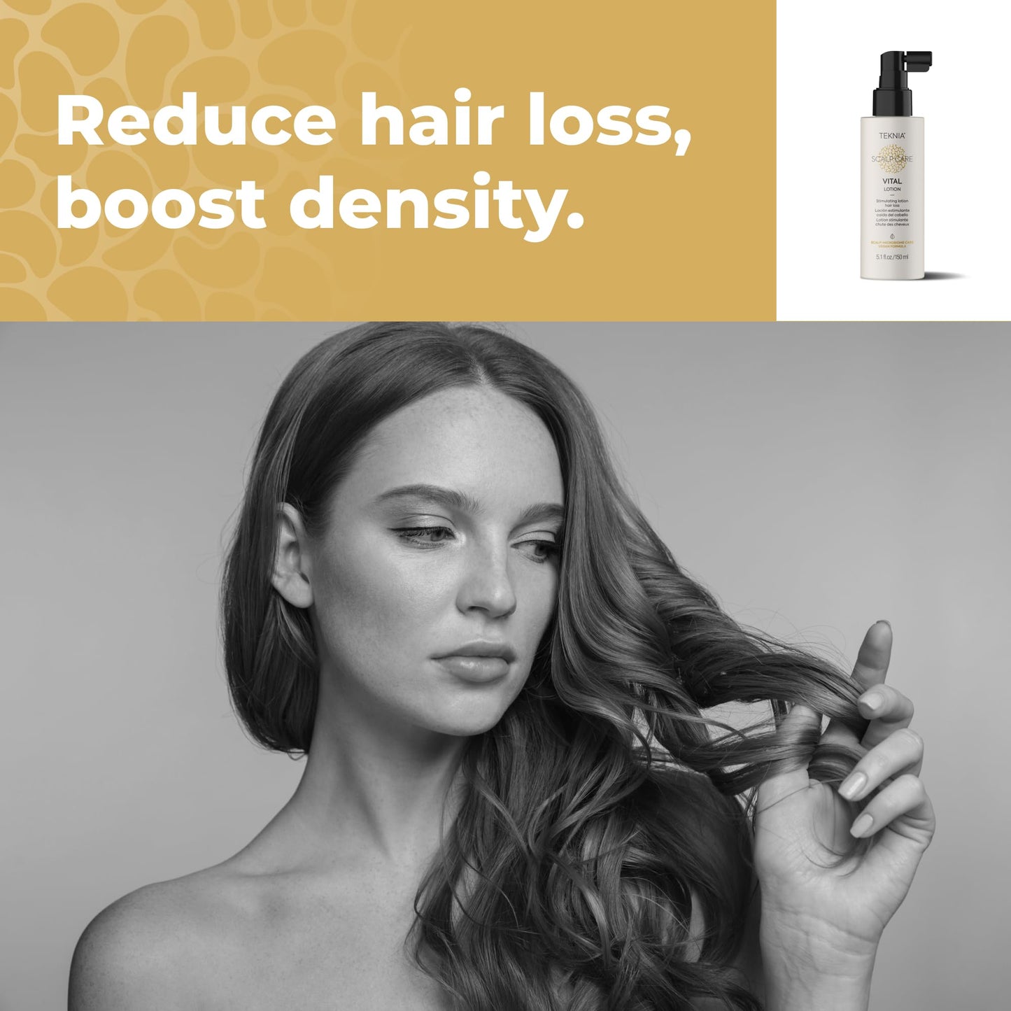 Lakmé Teknia Scalp Care Vital Stimulating Lotion, Anti Hair Loss Treatment, 5.1 Fl Oz
