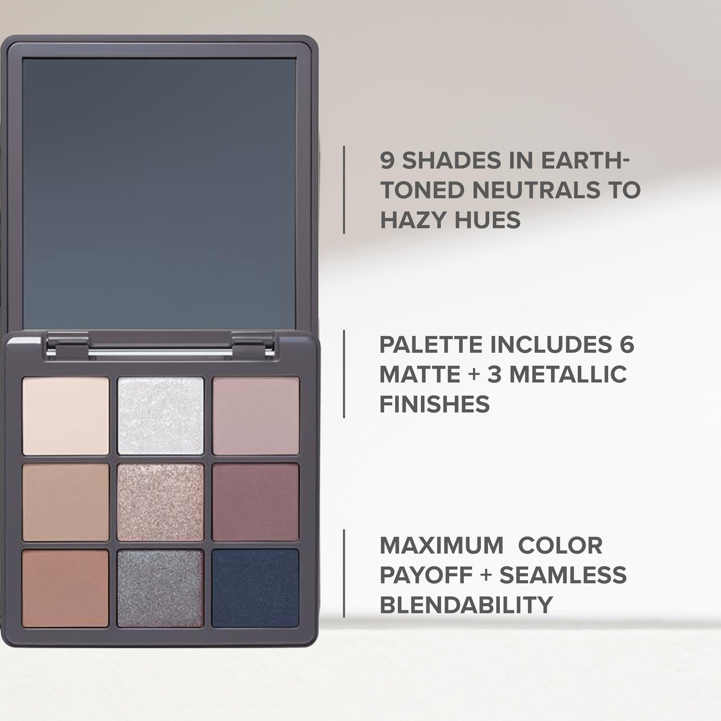 Anastasia Beverly Hills Mini Haze Palette - High-Pigment Portable Artistry Palette featuring Matte and Metallic Earthy Finishes