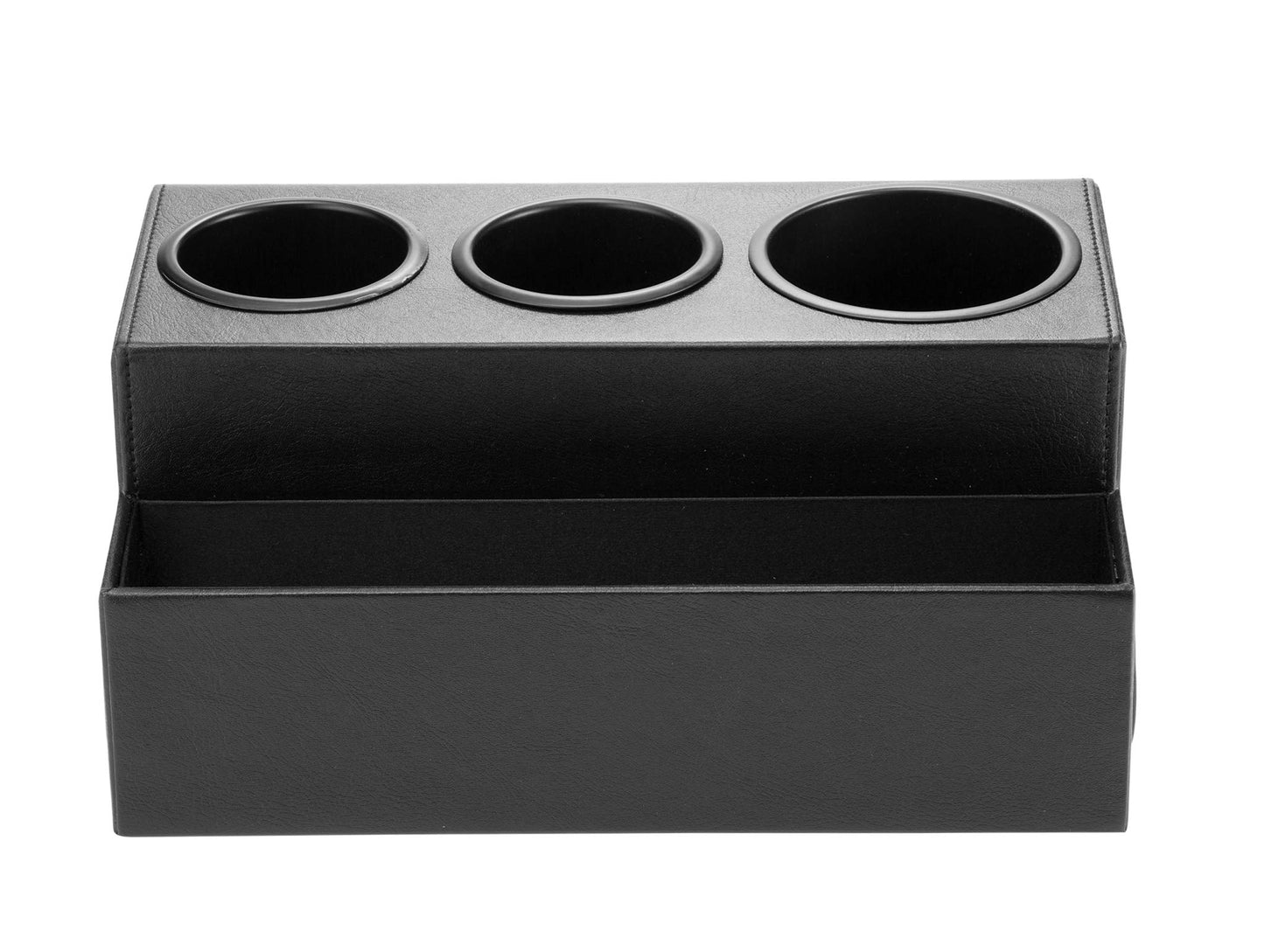 Hair Dryer Holder Hair Tool and Styling Organizer, Bathroom Countertop Blow Dryer Organizer, Vanity Storage Stand for Accessories, Makeup, Toiletries (Black) – MK154C