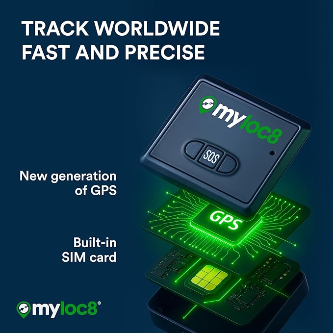 GPS Tracker for Vehicles with Magnet – 4G LTE Real-Time Location Device with App, Long Life Battery – Anti-Theft GPS Tracker for Car, Motorcycle, Scooter, Bike (Subscription Required)