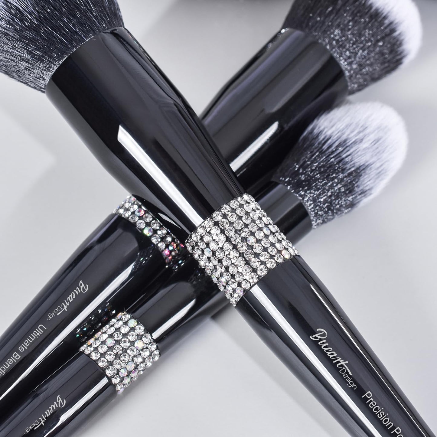 Bueart Design 16Pcs Makeup Brushes Set with Classic Holder,Premium Ultra Soft Professional Make up Brushes for Foundation,Blush,Powder,Highlighter,Contour,Eyeshadow