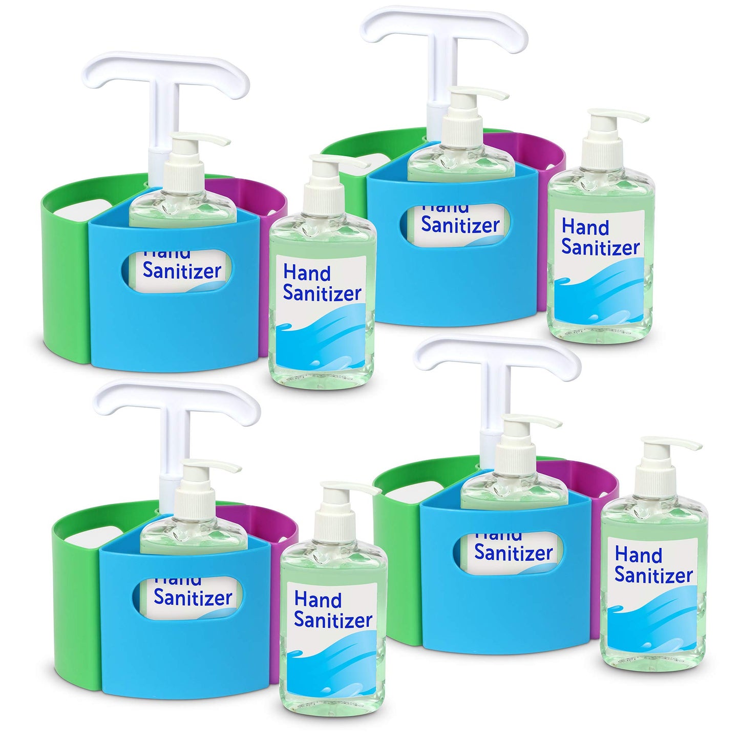 Learning Resources Create-a-Space Storage Center Mini Bundle, Home School Accessories, Fits 3oz Hand Sanitizer Bottles, Teacher Organizer, Classroom Craft Portable Activities