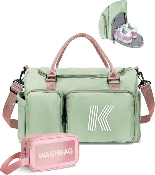 Travel Duffle Bag, Gym Bag, Duffel Bag,Personalized Weekender Bag, Friend Wedding Girlfriend Birthday Gifts for Women Gifts for Teens