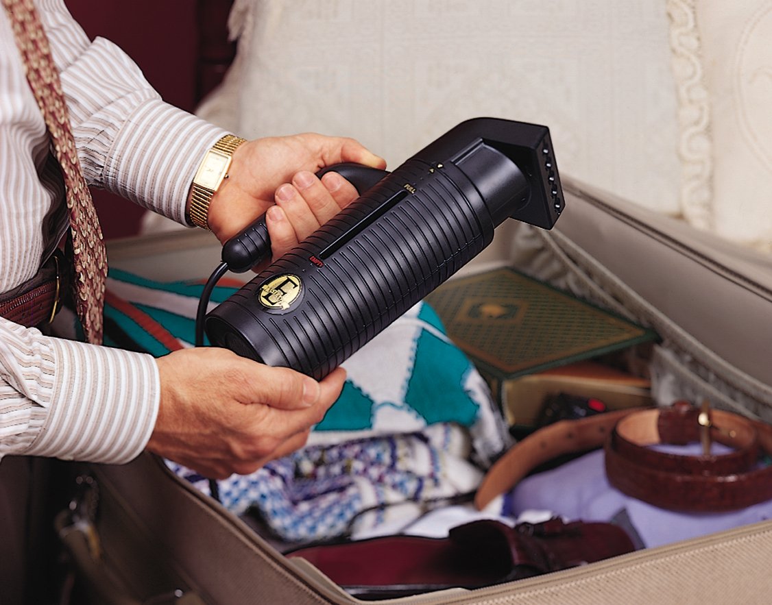 Jiffy 0601 ESTEAM Handheld Travel Steamer, Black