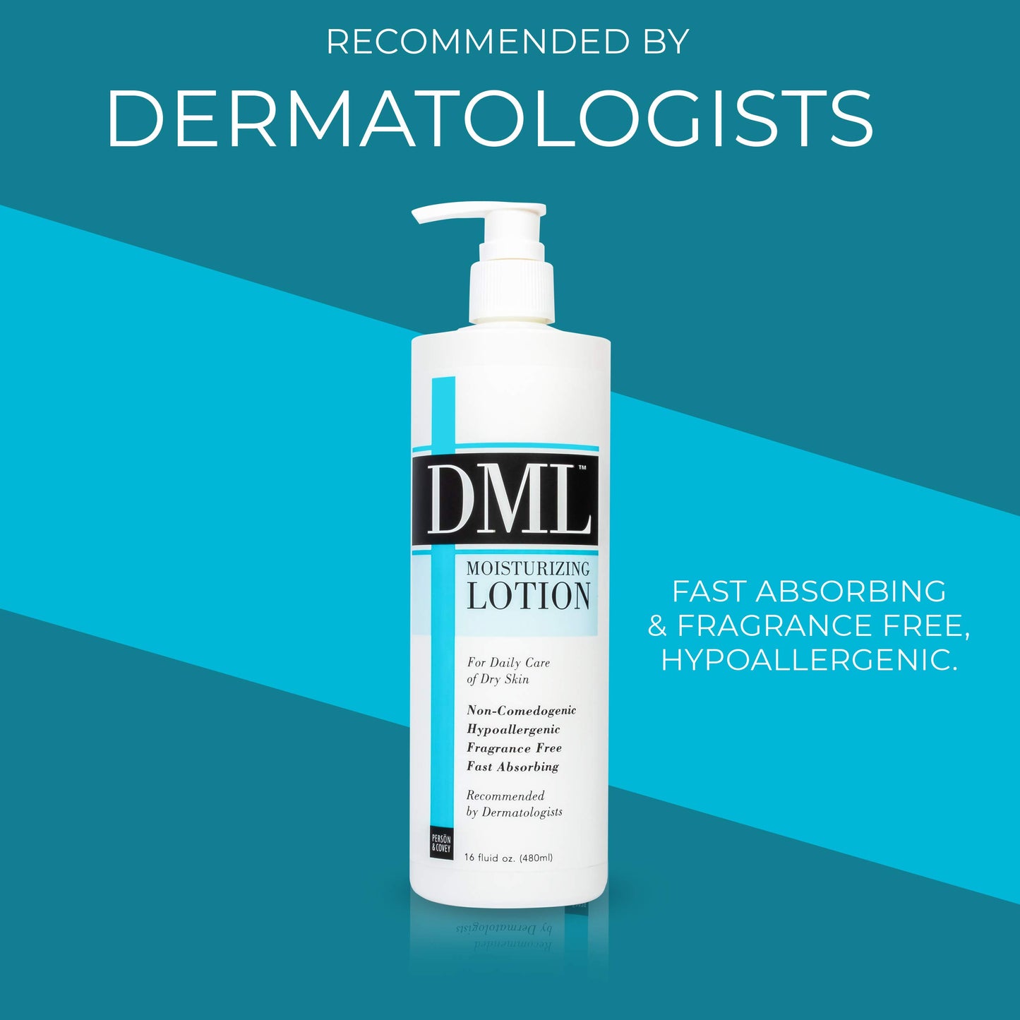 DML Moisturizing Lotion – 16 Oz, Daily Hydration for Sensitive Skin
