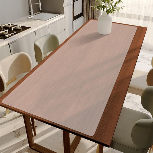 Large Silicone Mat for Kitchen Counter, 20" x 80" Cuttable Heat Resistant Mats for Countertop, Suitable for Dining Tables, Desks, Buffet Cabinet, etc. Skin-Friendly Material, Translucent