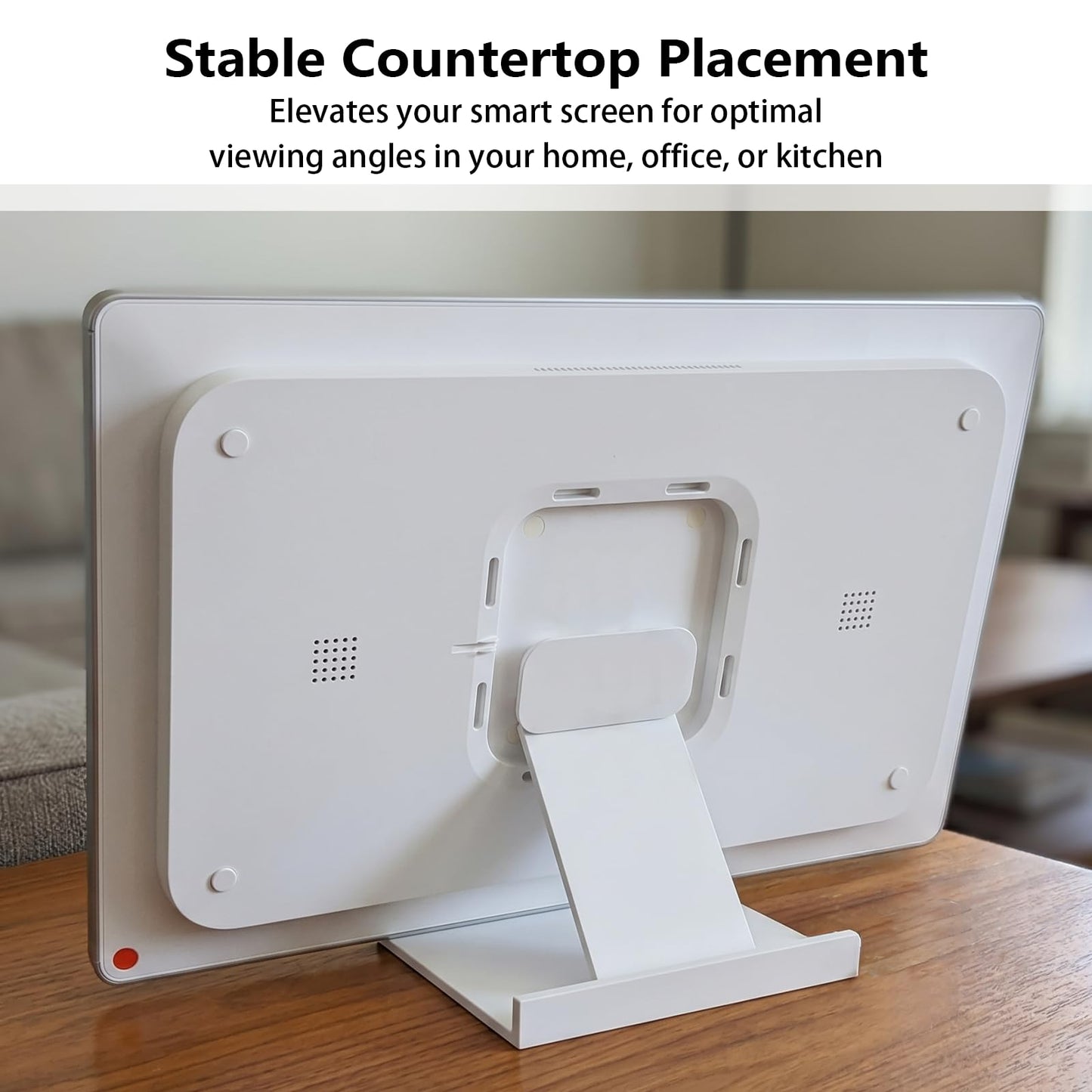 OPOJHFK Stand Compatible with Skylight Calendar Max - 27 And 15 Inch Desktop Mount Holder, Digital Calendar Display Accessory, Tool-Free Base
