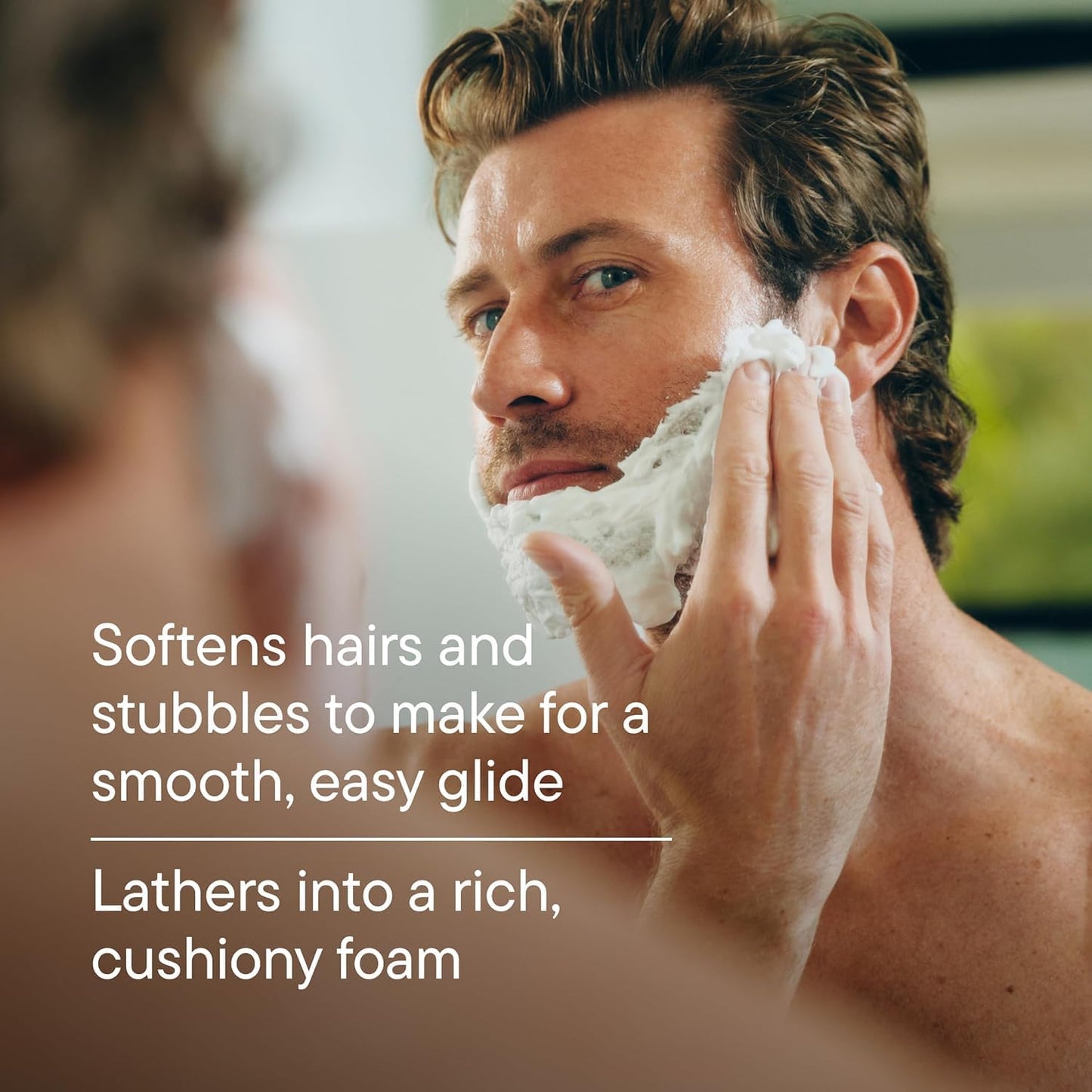 Harry's Plus Shaving Kit for Men - Premium Handle, 5 Razor Blade Cartridges, Foaming Shave Gel, and Travel Blade Cover - TSA Approved Travel Essentials - Advanced Pivoting System - Tide