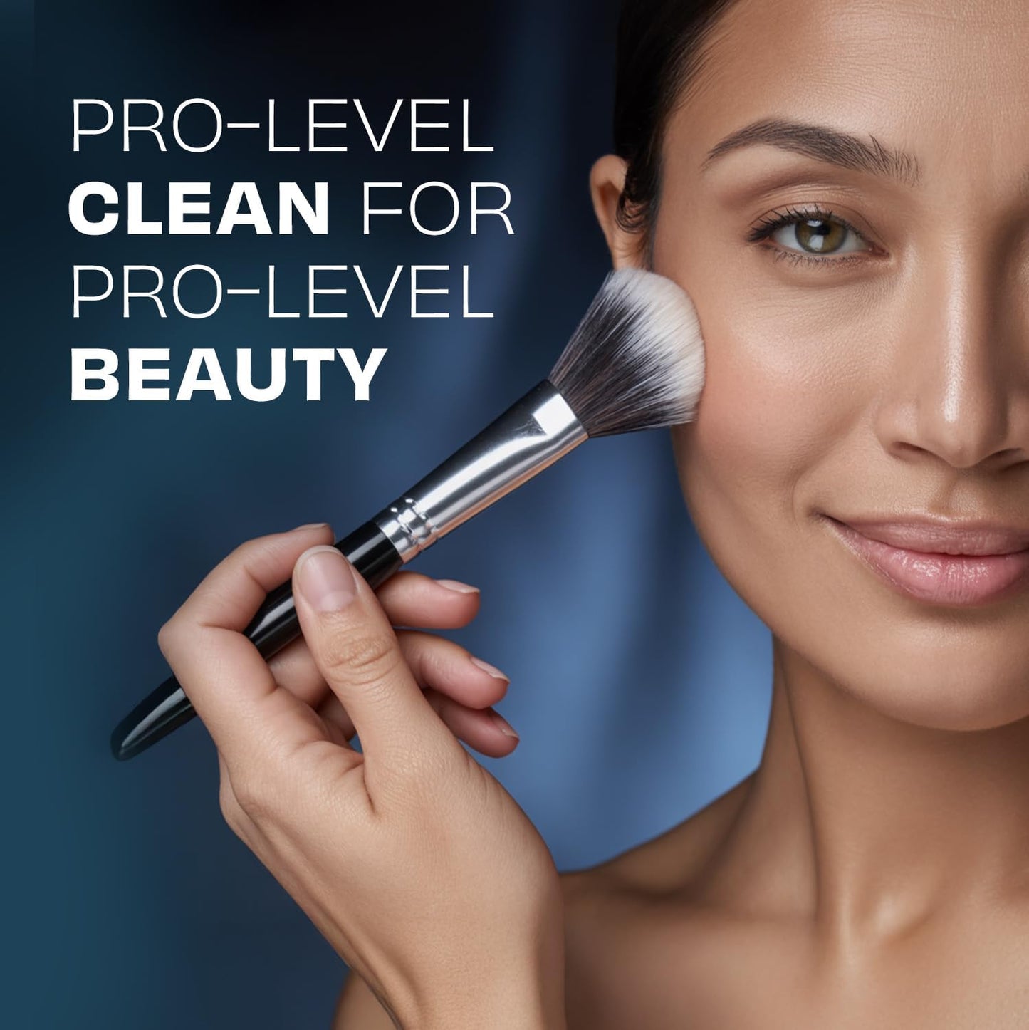 Original Vanilla Makeup Brush Cleaner - Professional Cleanser for Makeup Brushes - Quick-Drying, Rinse-Free Formula - Removes Stubborn Waterproof Make Up, 16 oz