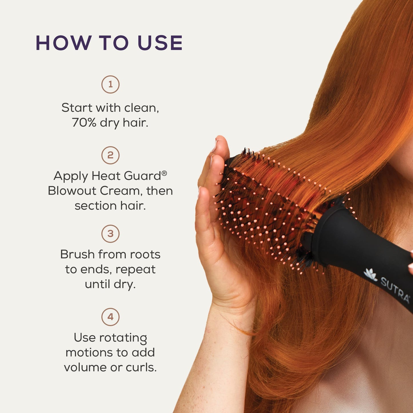 SUTRA IR Infrared Blowout Brush (Infrared, 3")