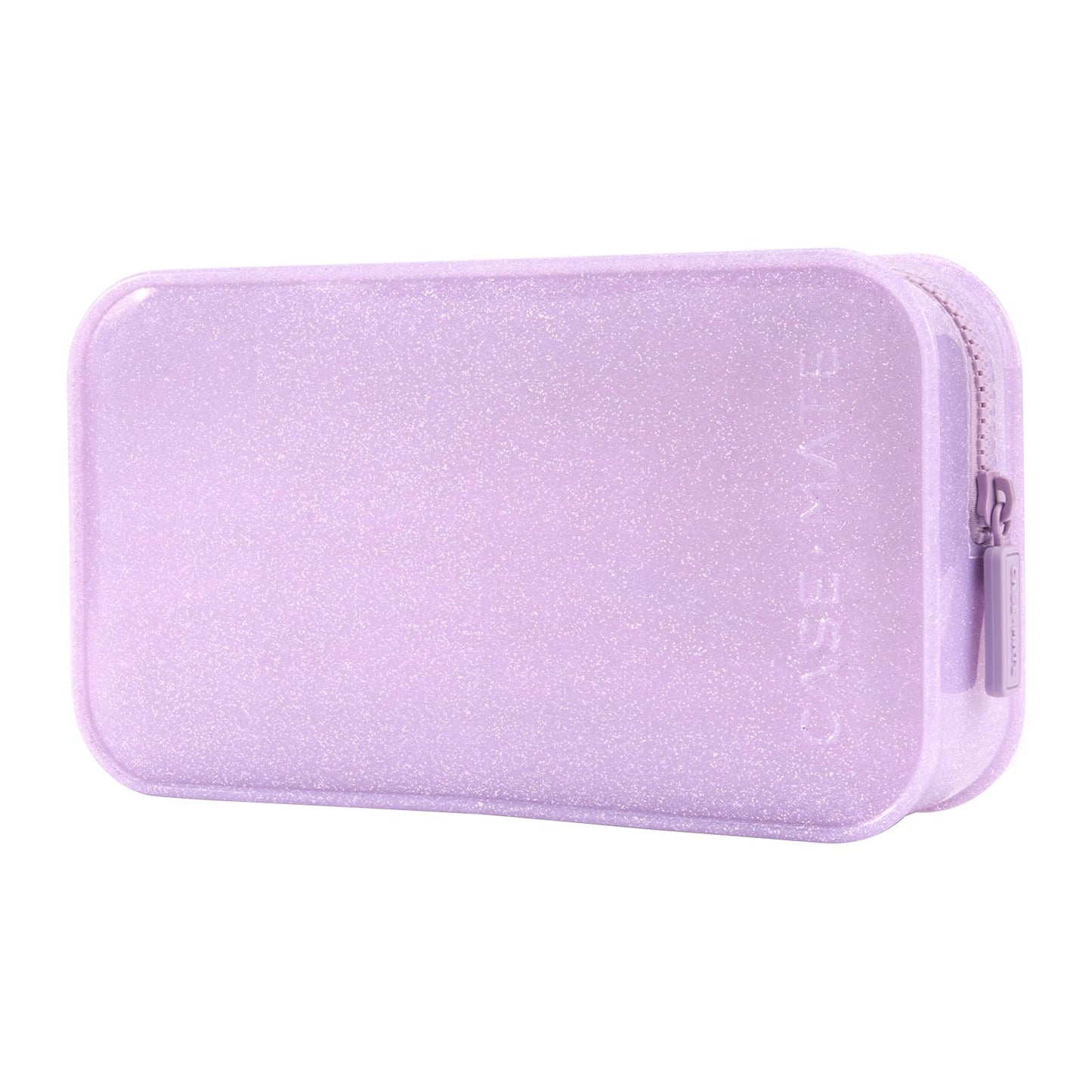 Case-Mate Jelly Makeup Bag - Waterproof Travel Makeup and Toiletry Bag - Cosmetic Make Up Organizer/Case for Women - Small Zipper Pouch for Hair Accessories and Daily Essentials - Stardust Twinkle